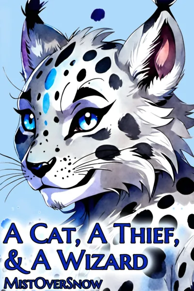 Cover of A Cat, a Thief, and a Wizard