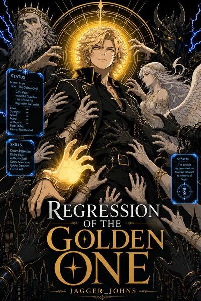 Cover of Regression of the Golden ONE [OP MC][LITRPG] [Urban Fantasy]