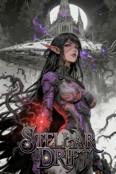 Cover of Stellar Drift [A GameLit Sci-Fi Fantasy]