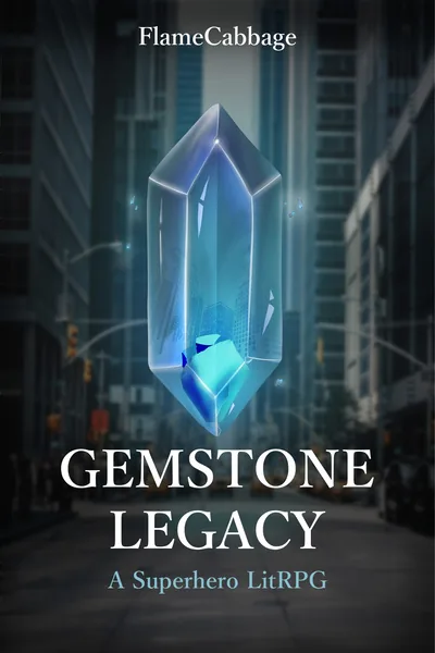 Cover of Gemstone Legacy: A Superhero LitRPG Story