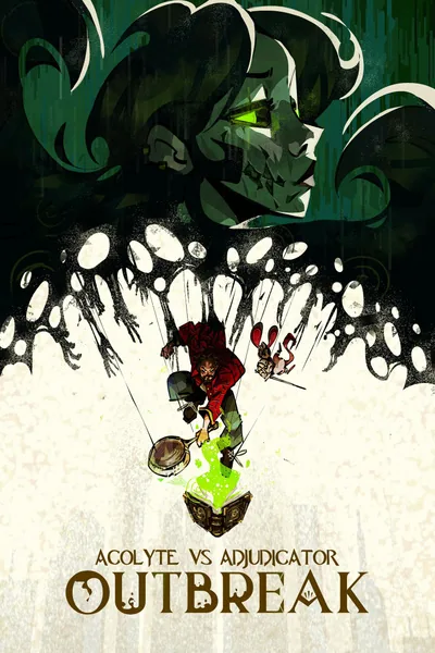 Cover of Acolyte VS Adjudicator: Outbreak [Versus LitRPG, Zombie Apocalypse, Dual System]