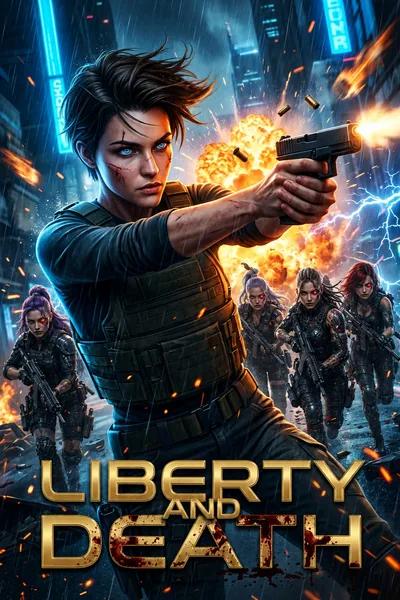 Cover of Liberty and Death: Does Killing the Rich for XP Count as Eating Them? [LitRPG, GL]