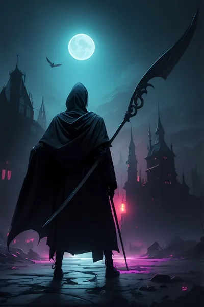 Cover of True Blue Death: A Soul Reaper LitRPG Saga