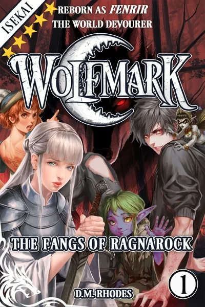Cover of Wolfmark: The Fangs of Ragnarock (Reborn as Fenrir, the litRPG)