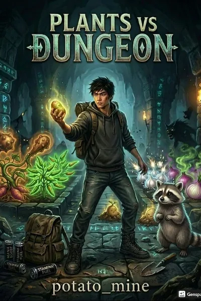 Cover of Plants vs Dungeon (cozy, litRPG, slice of life, city building)