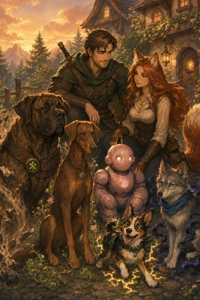 Cover of Mirror Link - Origin World – Book 1 A LitRPG Adventure