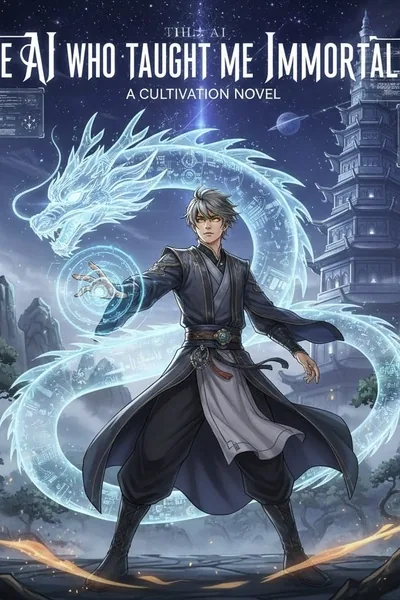 Cover of The AI Who Taught Me Immortality [LitRPG]