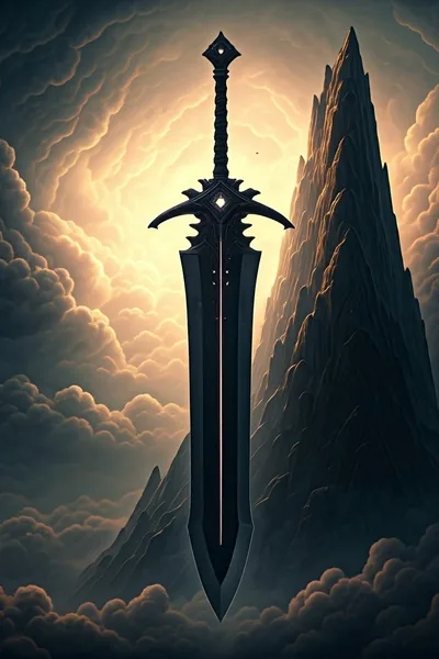 Cover of Dreadborne Harbinger: Ascension of the Black Sword (An Epic Fantasy Gamelit/Litrpg)
