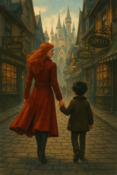 Cover of Harry Potter: Is Harry's mom Wanda? (English)