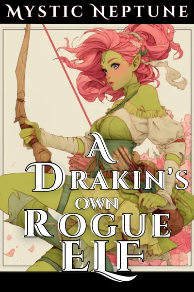 Cover of A Drakin's Own Rogue Elf - A Miscommunication Cozy LitRPG RomCom