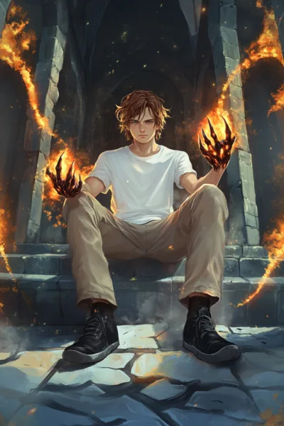 Cover of Scorching Ascension - [Progression Litrpg Apocalypse]