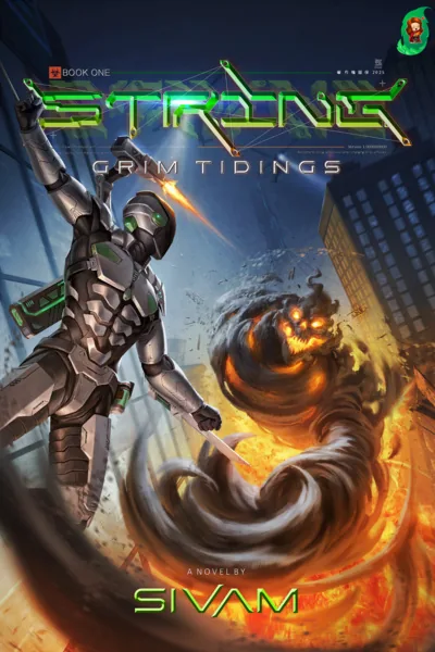 Cover of String [Superheroes, Technological Progression] [BOOK 1 STUBBED] [NOW: BOOK 3]