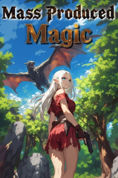 Cover of Mass Produced Magic [LitRPG, Action, Crafter, Tech Builder]