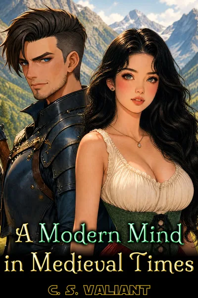 Cover of A Modern Mind in Medieval Times [Spicy Kingdom Building Isekai with Poly-romance]