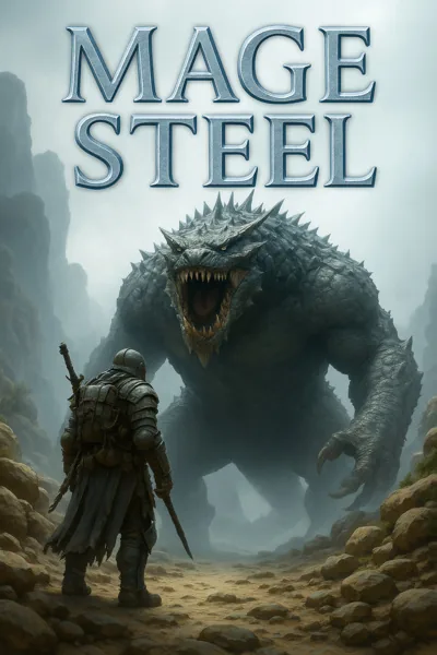 Cover of Mage Steel: A Western Sci-Fi Cultivation Series