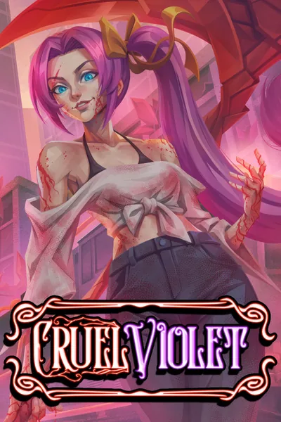Cover of Cruel Violet - [Post-Apocalyptic Serial-Killer LitRPG]