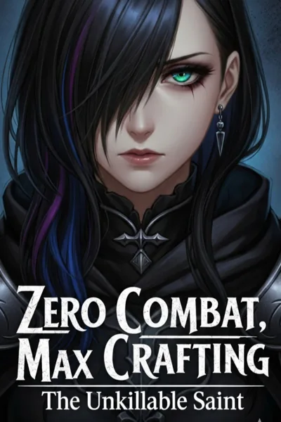 Cover of Zero Combat, Max Crafting: The Unkillable Saint