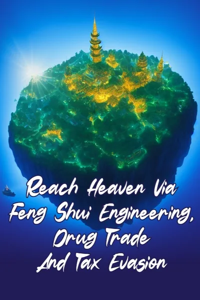 Cover of Reach Heaven Via Feng Shui Engineering, Drug Trade And Tax Evasion