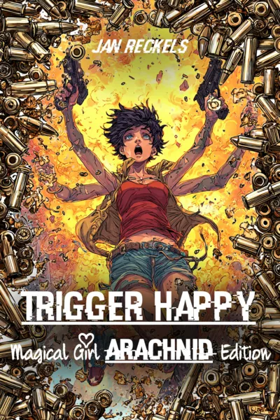 Cover of Trigger Happy - Magical Girl Arachnid Edition