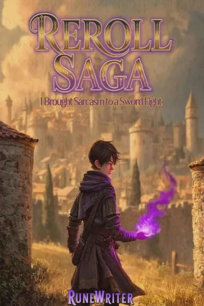 Cover of Reroll Saga: I Brought Sarcasm To A Sword Fight [Progression-Fantasy | Kingdom-Building | Science-Magic]