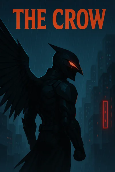 Cover of An Antihero's Journey: Book One, The Crow [A Cosmic Superhero Progression Fantasy]