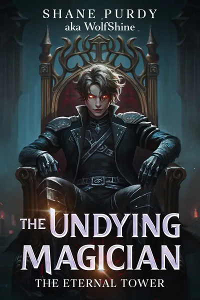 Cover of The Undying Magician: A Dystopian High Fantasy Series
