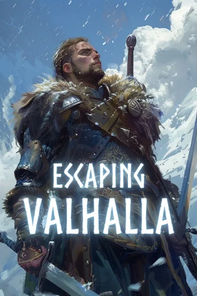 Cover of Escaping Valhalla: A litRPG, isekai, tower-climber