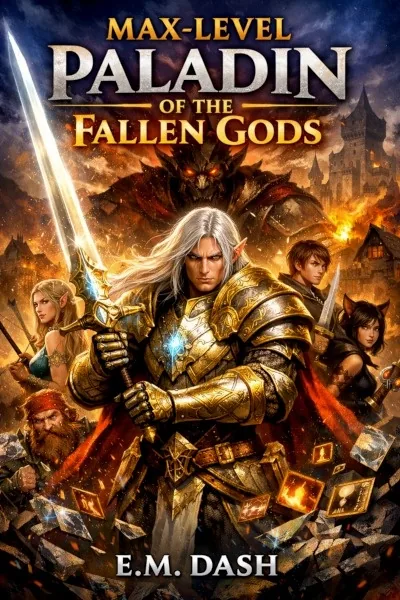 Cover of Max-Level Paladin of the Fallen Gods [LitRPG Isekai Progression Fantasy] 250,000+ Words Written