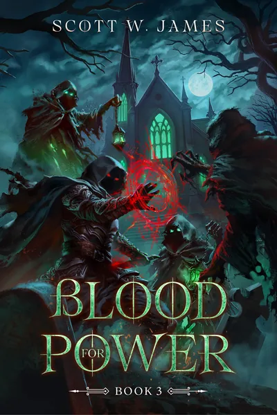 Cover of Blood for Power: A LitRPG Apocalypse