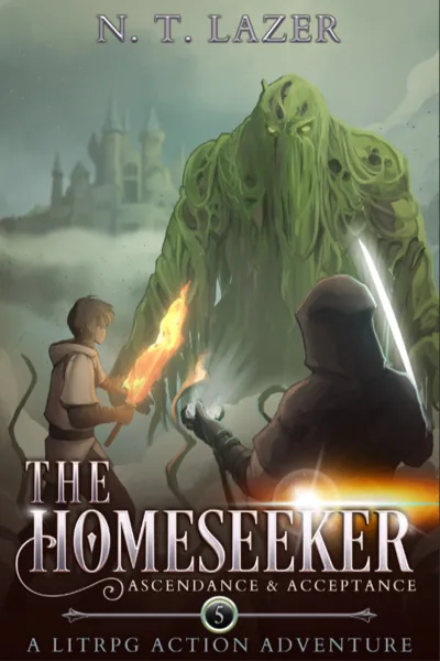 Cover of The Homeseeker: Elemental Adventurer LitRPG [Isekai] (Series Complete!)