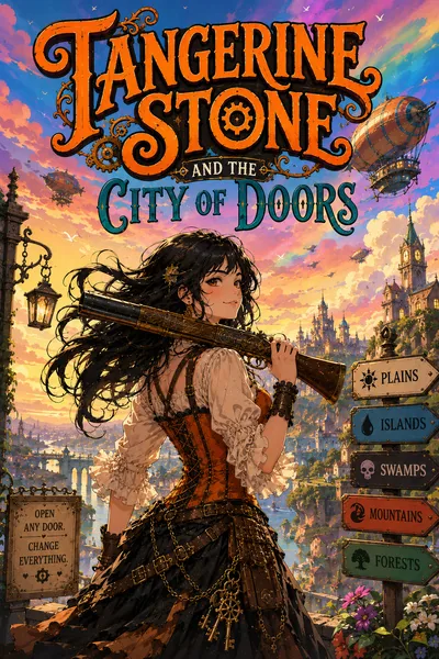 Cover of Tangerine Stone [Yuri, Isekai, Magic Academy]