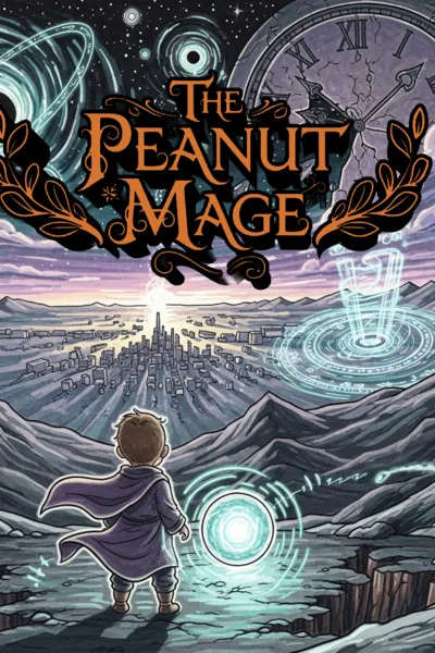 Cover of The Peanut Mage [LITRPG ACTION ADVENTURE]