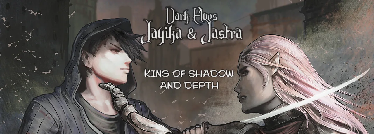 Cover of Dark Elves Volume 1 - King of Shadow and Depth | Tapas Web Community