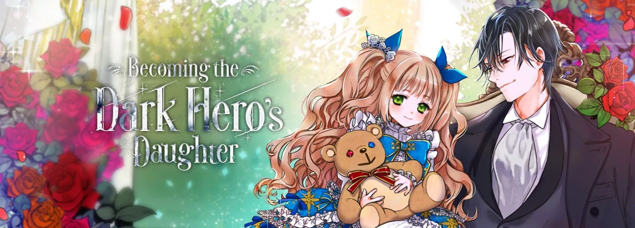 Cover of Becoming the Dark Hero's Daughter