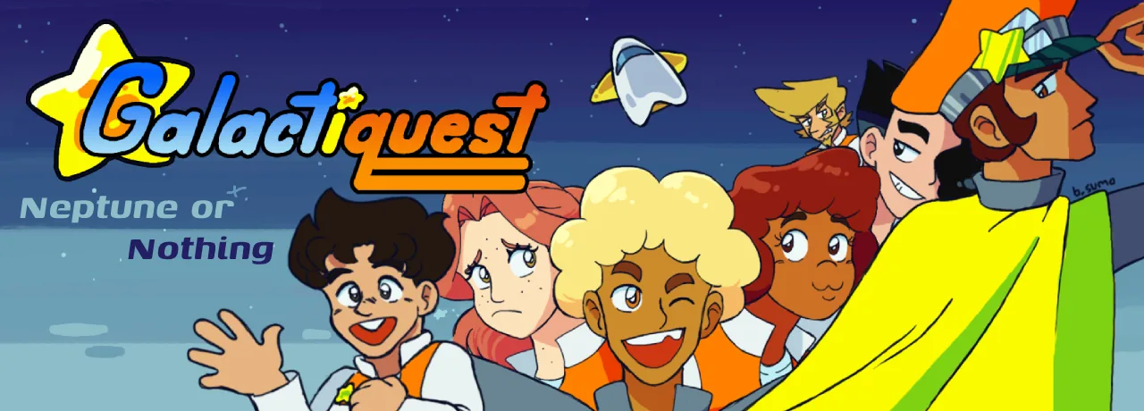 Cover of Galactiquest | Tapas Web Community
