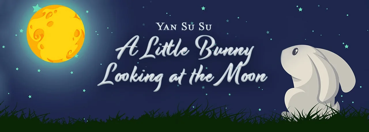 Cover of A Little Bunny Looking at the Moon | Tapas Web Community