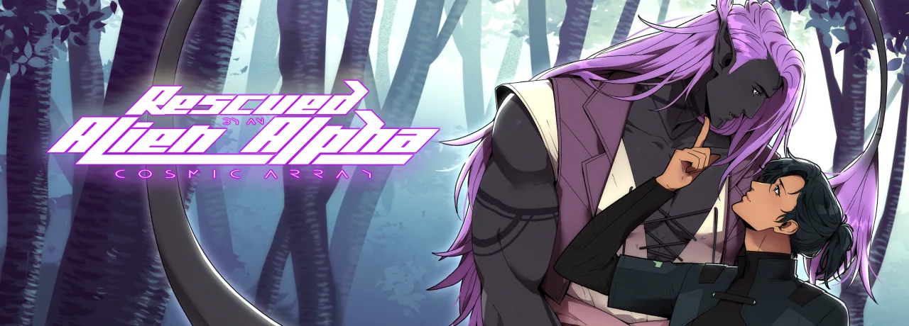 Cover of Rescued by an Alien Alpha | Tapas Web Community