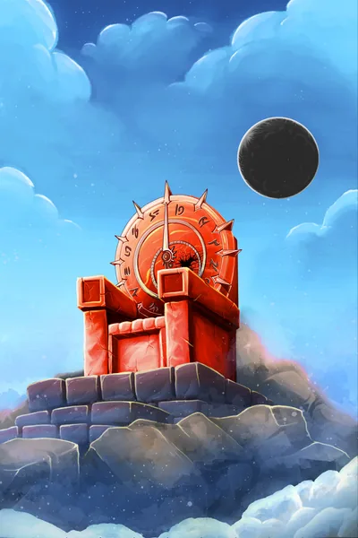 Cover of Throne of Time [Magical Academy, Time Loop, Mystery]