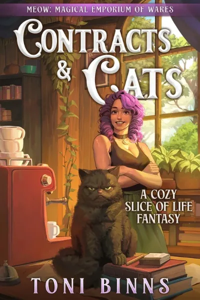 Cover of MEOW: Magical Emporium of Wares - A Cozy Slice-of-Life Fantasy [Stubbed Book 2]