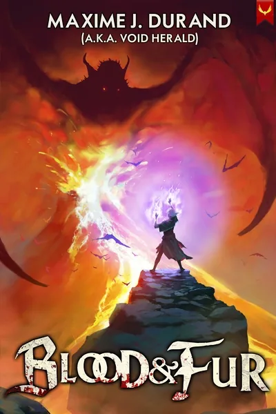 Cover of Blood & Fur (final book stubbing on November 5th)